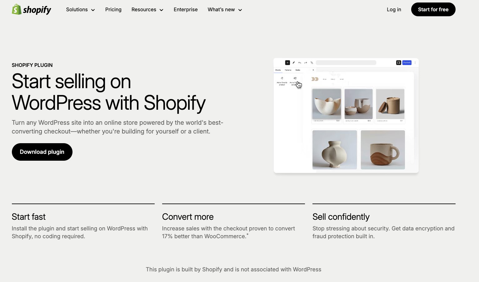 Holy smokes, @Shopify just launched a WooCommerce alternative