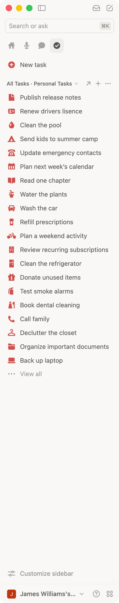 sidebar